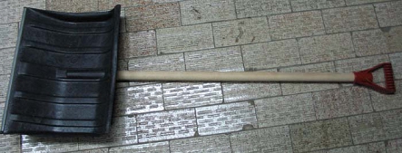 Łopata do śniegu Szufla plastikowa