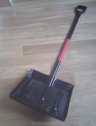 Łopata do śniegu METALOWA stel metalowy Szufla