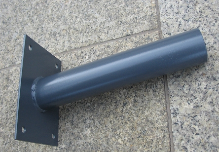 Wysięgnik na ścianę fi50 dł 25cm