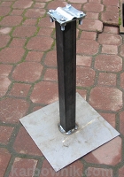 Podpora L400 Przyklejana Czarna