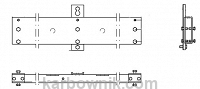 5,49 Podstawa pod rozłącznik bezpiecznikowy SZ 5x160A lub 2x160A + 2x400A zamiennik PEK 43